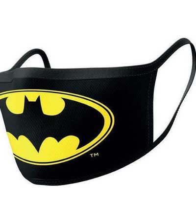 Pyramid DC Batman (Logo) Mask - 2Pack Face Covers (GP85554)
