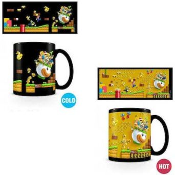 Pyramid Super Mario - Gold Coin Rush Heat Change Mug (315ml) (SCMG24854)