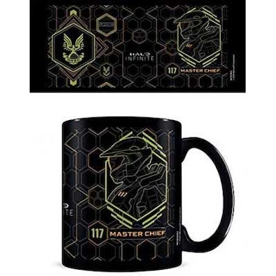 Pyramid Halo Infinite - Master Chief Tech Black Mug 310ml (MGB26002C)