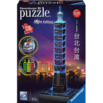 Ravensburger 3D Puzzle Night Edition: Taipei 101 Night Edition (216pcs) (11149)