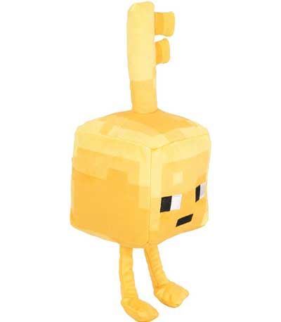 Minecraft Dungeons Happy Explorer Gold Key Golem Plush (239MV7)
