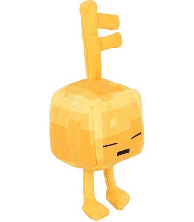 Minecraft Dungeons Mini Crafter Gold Key Sleeping Golem Plush (4.5 inch) (239MW5)