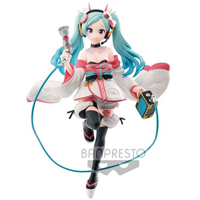 Banpresto Hatsune Miku Racing Ver: Espresto Est - Dress&Pattern - Racing Miku 2020 Kimono Ver. Statue (18cm) (17613)