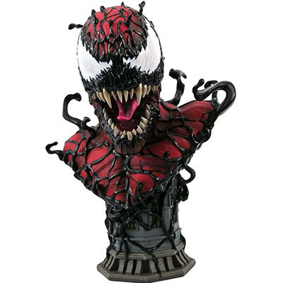 Diamond Select Toys Marvel Legends In 3D Carnage 1/2 Scale Bust (Nov201957)