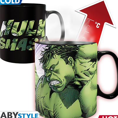 ABYstyle MARVEL Mug Heat Change 460 ml Hulk Smash ABYMUG391