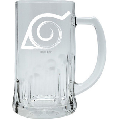 ABYstyle NARUTO - Konoha - Tankard Γυαλινο Ποτηρι Μπυρας 500ml  ABYVER065