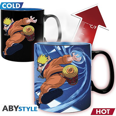 ABYstyle NARUTO - Naruto & Sasuke - Mug Heat Change 460ml ABYMUGA025