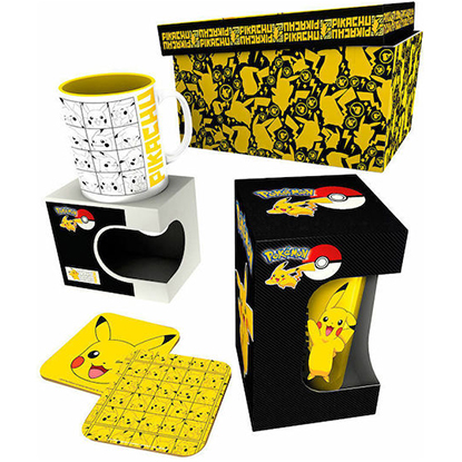 ABYstyle Σετ Δώρου Pokemon Pikachu Giftbox (Pint, mug & 2 coasters) (GFB0077)