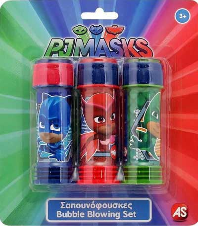 As Σαπουνοφουσκες Set PJ Masks (5200-01308)