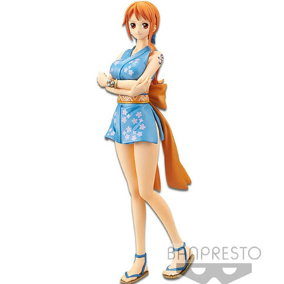 Banpresto Φιγούρα ONE PIECE DXF Grandline Lady Wanokuni Vol.1 Nami Figure (16cm) (16221)