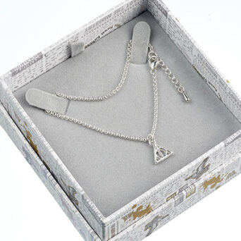Carat HARRY POTTER Ασημένιο Βράχιολι - Deathly Hallows Sterling Silver Bracelet