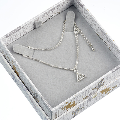 Carat HARRY POTTER Ασημένιο Βράχιολι - Deathly Hallows Sterling Silver Bracelet