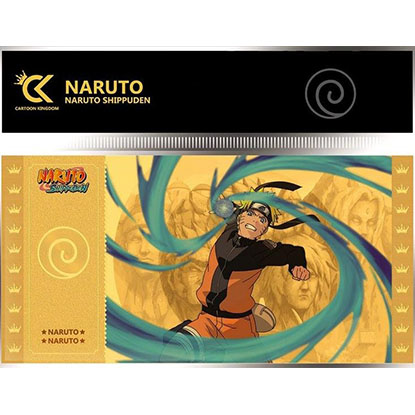 Cartoon Kingdom NARUTO SHIPPUDEN - Naruto - Golden Ticket 7,5x14,5cm (CKGT167110)