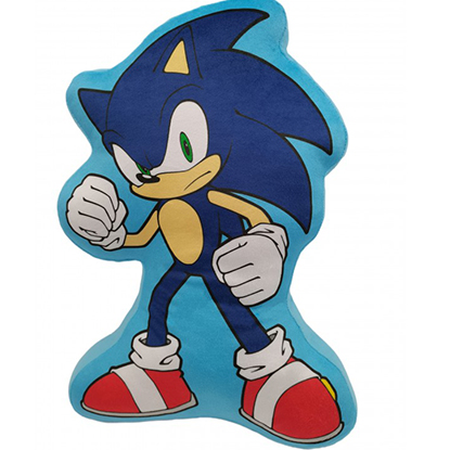 Character World Μαξιλάρι Sonic Body Cushion 100% Polyester '40x40x4cm' (ST000209)