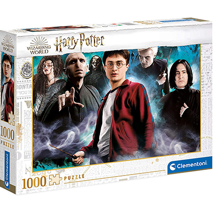 Clementoni HARRY POTTER - Puzzle 1000P Harry Potter vs. the Dark Arts (39586)