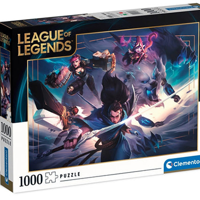 Clementoni LEAGUE OF LEGENDS - Puzzle 1000P 69 x 50 cm (39669)