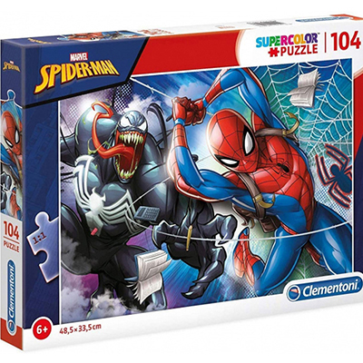 Clementoni MARVEL - Spiderman - Puzzle 104P (27117)