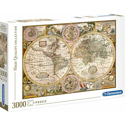 Clementoni OLD MAP - Puzzle 3000P (33531)
