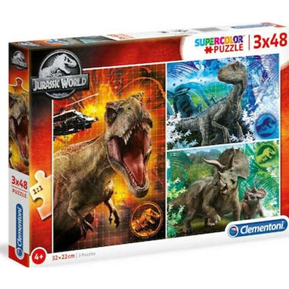 Clementoni Παζλ JURASSIC WORLD 3 Puzzle 48P (25250)