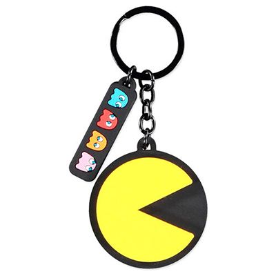 Difuzed Μπρελοκ PAC-MAN - Rubber Keychain