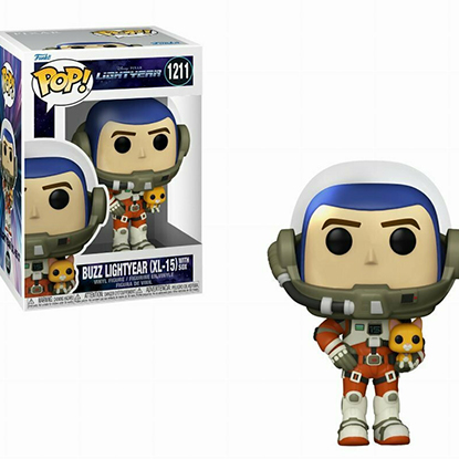 Funko Pop! Disney: Lightyear - Buzz Lightyear with Sox (XL-15 Suit) #1211 Vinyl Figure