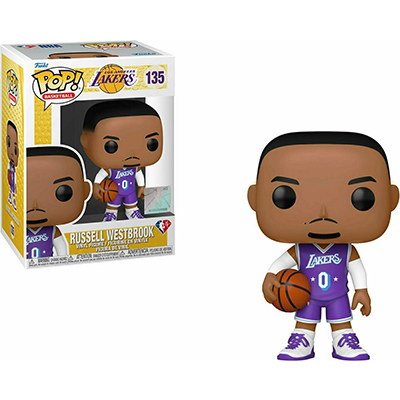 Funko Pop! Nba Basketball Los Angeles Lakers Russell Westbrook (Ce21) #135 Vinyl Figure