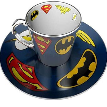 GB Eye DC COMICS Logos Mirror Mug & Plate Set (MMP002)