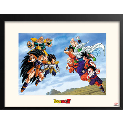 GB Eye DRAGON BALL Z - Battle of Saiyans - Collector Print '30x40cm'