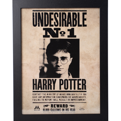 GB Eye HARRY POTTER - Undesirable N°1 - Collector Print '30x40cm'