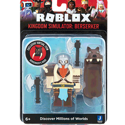 Giochi Preziosi Roblox: Kingdom Simulator: Berserker Figure (Kingdom) (RBL42000)