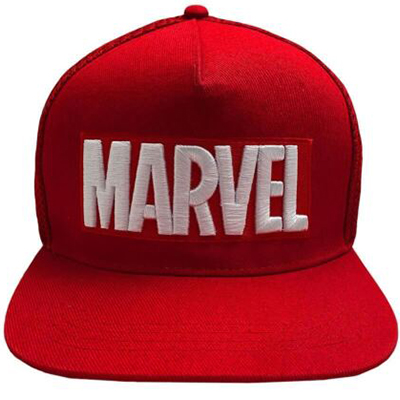 H.O.Καπελο MARVEL - Marvel Red Logo Snapback Cap