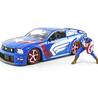 Jada Toys MARVEL - Captain America Ford Mustang GT - 1:24 (253225007)