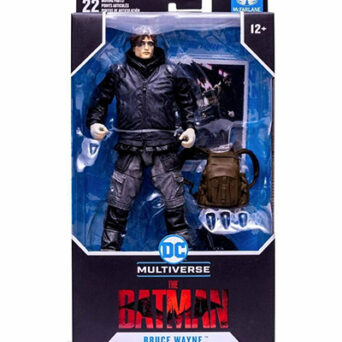 Mc Farlane BATMAN 2022 - Bruce Wayne Drifter Unmasked - Figurine articulée 18cm