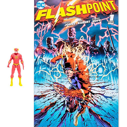 Mc Farlane Φιγούρα DC Comics: Page Punchers - The Flash (Flashpoint) Action Figure (8cm) (MCF15841)