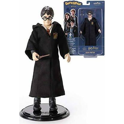 Noble Collection HARRY POTTER - Harry - Bendyfigs Figure with Support 17cm