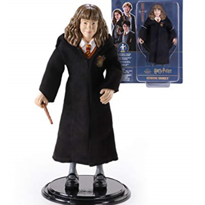 Noble Collection HARRY POTTER - Hermione - Bendyfigs Figure with Support 17cm