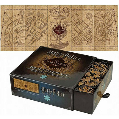 Noble Collection HARRY POTTER - Puzzle 1000 pcs - The Marauders Map Cover 89 x 33 cm