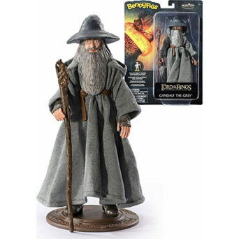 Noble Collection LORD OF THE RINGS - Gandalf - Bendyfigs Figure with Support 17cm
