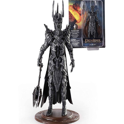 Noble Collection LORD OF THE RINGS - Sauron - Bendyfigs Figure with Support