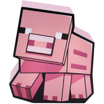 Paladone Φωτιστικό Minecraft Pig 2D Light 16cm (PP9466MCF)