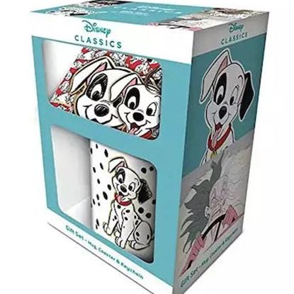Pyramid 101 DALMATIANS - Seeing Spots - Gift Set (Σετ κούπα, σουβέρ και μπρελόκ) 300ml