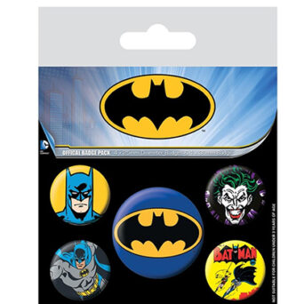 Pyramid BATMAN - Characters - Pack 5 badges Pins Κονκάρδες