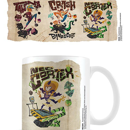 Pyramid CRASH BANDICOOT 4 - Parch-Mental - Ceramic Mug 315ml (MG26049)