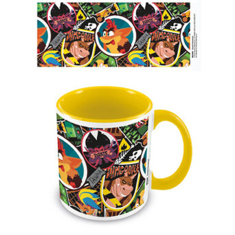 Pyramid CRASH BANDICOOT 4 - Sticky - Coloured Inner Mug 315ml