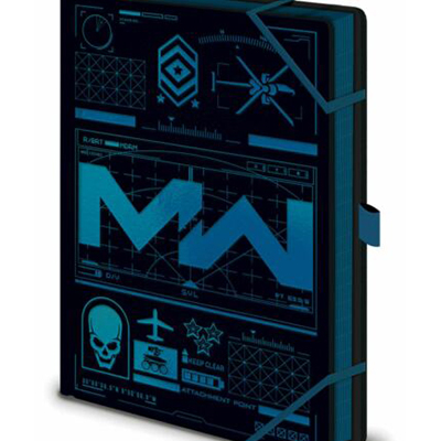Pyramid Call of Duty Modern warfare - Notebook A5 Premium - Icons