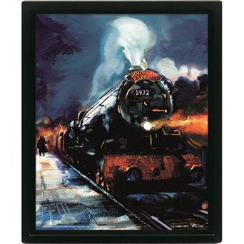Pyramid HARRY POTTER - Hogwarts Express - 3D Lenticular Poster 29x24x4cm Καδρο σε Καμβα