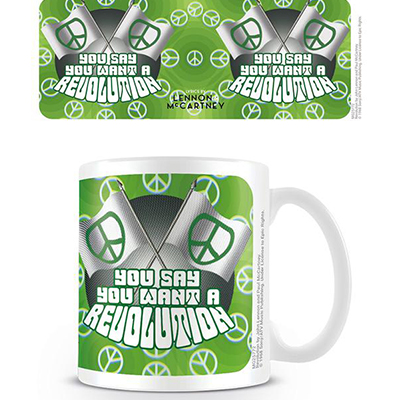 Pyramid LENNON & MCCARTNEY Ceramic Mug - 315 ml - Revolution Flags