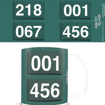 Pyramid SQUID GAME - Numbers - Ceramic Mug 300 ml (MG27079)
