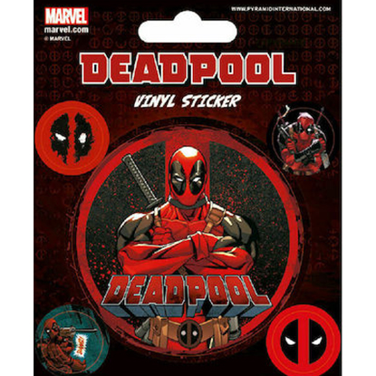 Pyramid Σετ αυτοκόλλητα Deadpool (Stick This) 10 x 12.5cm (PS7285)