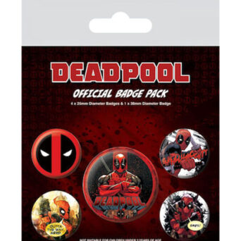 Pyramid Σετ κονκάρδες Deadpool (Outta The Way) (BP80538)